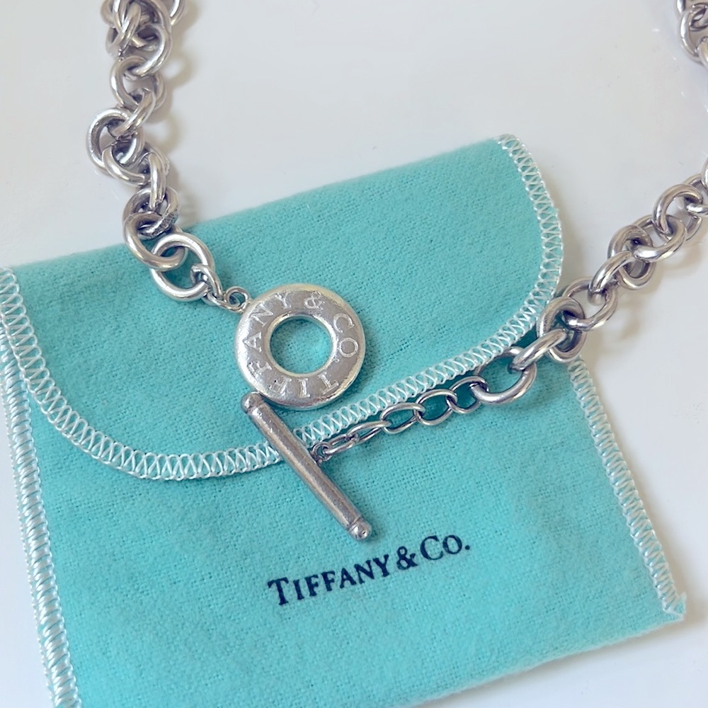 Tiffany & co toggle necklace